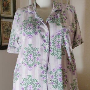 Bed Head 2 Piece Pajama/Lounger Set Size xl  Short Sleeves